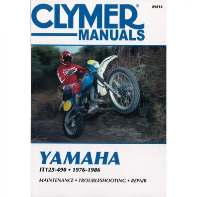 Yamaha IT125-490 (1976-1986) Reparaturanleitung Clymer