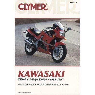 Kawasaki ZX500 Ninja ZX600 (1985-1997) Reparaturanleitung Clymer