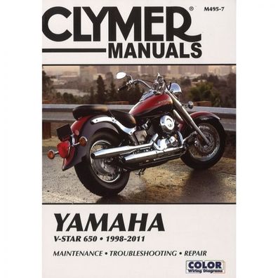 Yamaha V-Star 650 (1998-2011) Reparaturanleitung Clymer