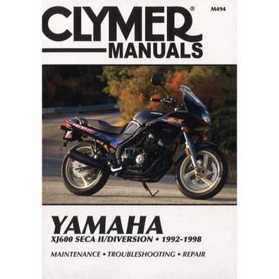 Yamaha XJ600 Seca II Diversion (1992-1998) Reparaturanleitung Clymer