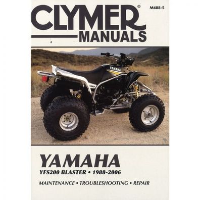 Yamaha YFS200 Blaster (1988-2006) Quad Reparaturanleitung Clymer