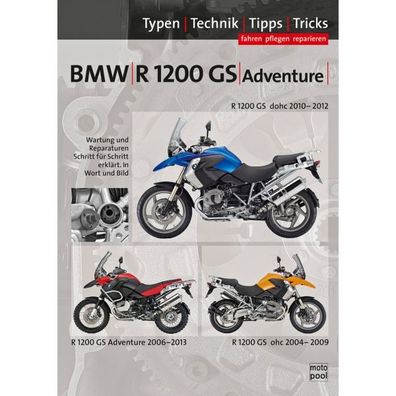 BMW R 1200 GS Adventure 2004-2013 Luftboxer Reparaturanleitung Werkstatthandbuch