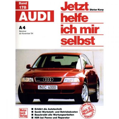 Audi A4 B5 Typ 8D Benziner (94-01) Jetzt helfe ich mir selbst Reparaturanleitung