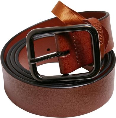 Urban Classics Gürtel Synthetic Leather Thorn Buckle Business Belt