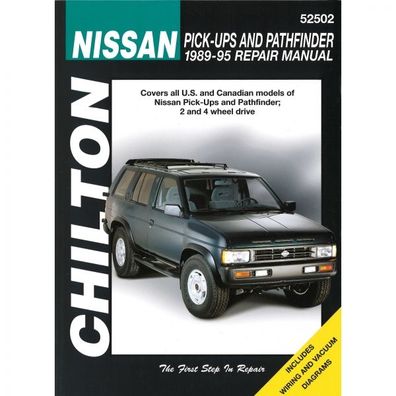 Nissan Pick-Ups Pathfinder 1989-1995 USA US Allrad Reparaturanleitung Chilton