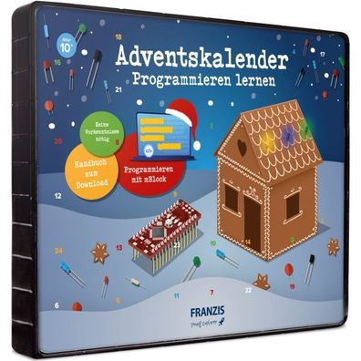 Programmieren lernen mit mBlock ohne Vorwissen Adventskalender Franzis Verlag