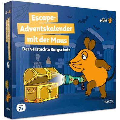 Escape Adventskalender mit der Maus der versteckte Burgschatz Franzis Verlag