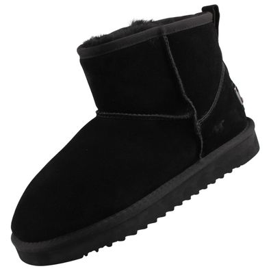 Mustang Damen Stiefelette gefüttert Schwarz 1343609/9