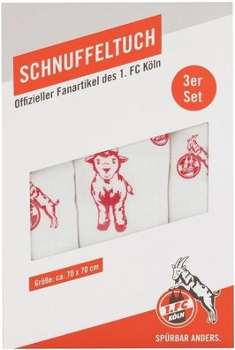 1. FC Köln Kinder Schnuffeltuch 3er Set 2040081