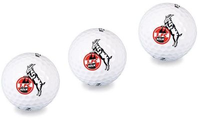 1. FC Köln Golfball 3er Set Pinnacle Soft 4080515