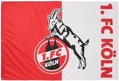 1. FC Köln Hissfahne Logo (quer) 5040050