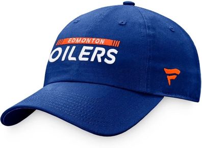 Fanatics Cap Herren Kappe Authentic Pro Game & Train Unstr Adjustable Edmonton