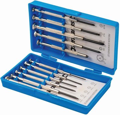 Silverline Schraubendreher / Sechskantschlüssel Juwelierschraubendreher, 11-tlg
