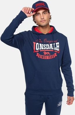 Lonsdale Hoodie Stotfield Kapuzensweatshirt normale Passform