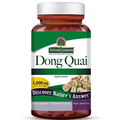 Nature's Answer, Dong Quai, 1000mg, 90 Veg. Kapseln