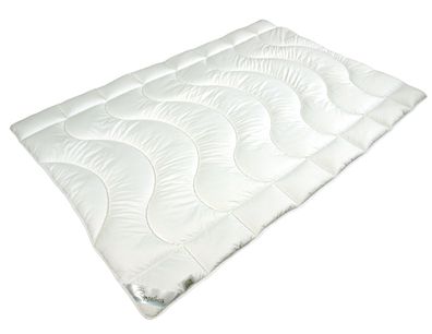 Sympathica Microfaser Feinbatist Duo-Steppbett 155x220 cm Ganzjahresdecke 1200 g