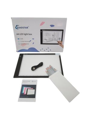 Xiaostar Leuchtplatte light pad A4 Leuchttisch einstellbare Helligkeit Copy Boar