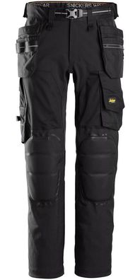 Snickers Workwear Stretchhose mit Capsulized-Knieschonern und Holstert. 6590