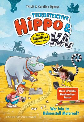 Tierdetektive Hippo & Ka - Wer fuhr im Hühnerstall Motorrad?, Thilo