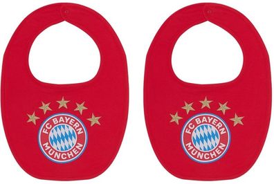 FC Bayern München Lätzchen 5-Sterne 2er-Set 32488