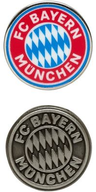 FC Bayern München Pin Logo 2er-Set 32657