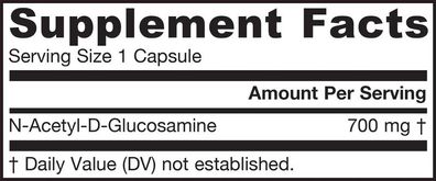 Jarrow Formulas, N-A-G (salzfrei), 700mg, 120 Kapseln