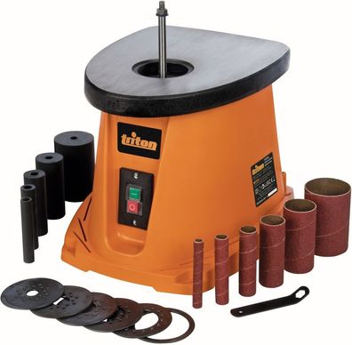 Triton Schleifmaschinen Oszillierende Spindelschleifmaschine, 450 W TSPS450