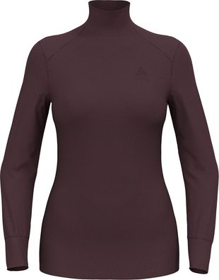 Odlo Damen Bl Top Turtle Neck Long-Sleeve Active Warm Eco 159091