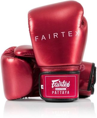 Fairtex (Kick-)Boxhandschuhe Metallic BGV22-REDMET