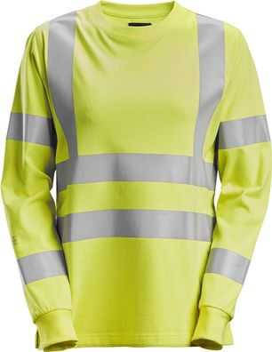 Snickers Workwear ProtecWork High-Vis Shirt mit langen Ärmeln, Kl. 3 2476