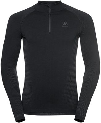 Odlo Bl Top Turtle Neck Long-Sleeve Half Zip Performance Warm Eco 196222