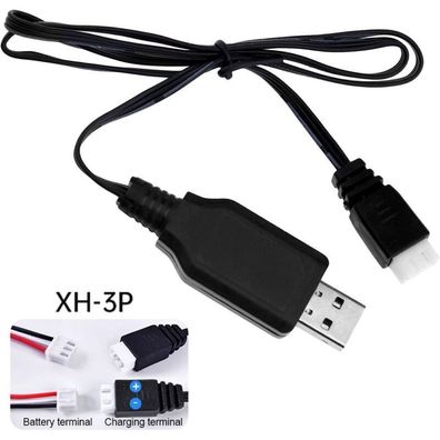 XH-3P 7.4V RC Spielzeug Ladegerät Li-Ionen-Akku USB-Ladegerät Jamara