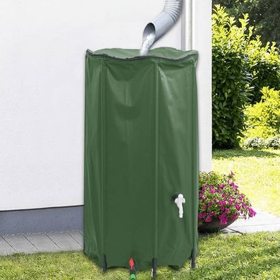 vidaXL Wassertank mit Wasserhahn Faltbar 380 L PVC