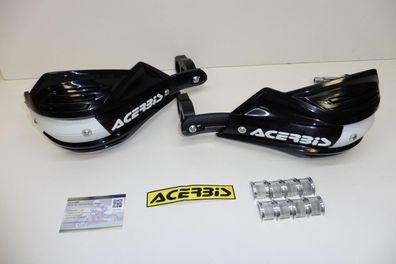 Acerbis X-Factor Handprotektoren Handguards Protektoren Schwarz Enduro Mx Cross