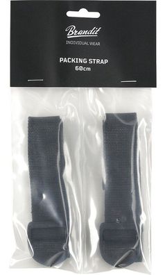 Brandit Herren Befestigung Packing Straps 60 2 Pack Black