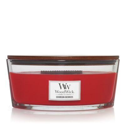 WoodWick Crimson Berries Ellipse Duftkerze 454 g