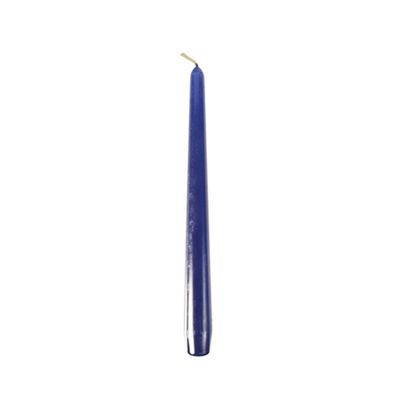 Papstar Leuchterkerzen dunkelblau Durchmesser 22mm L 250mm 50 Stück 17965