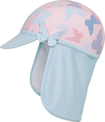 Playshoes Kinder UV-Schutz Mütze Schmetterlinge