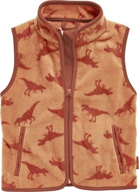 Playshoes Kinder Fleece-Weste Dinos