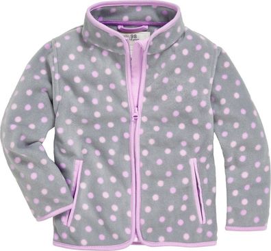 Playshoes Kinder Fleece-Jacke Punkte