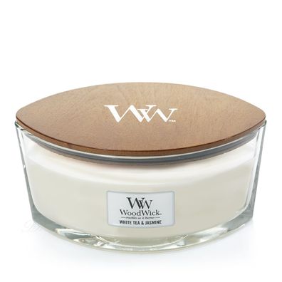 WoodWick White Tea & Jasmin Ellipse Duftkerze 454 g