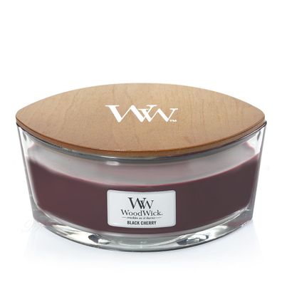 WoodWick Black Cherry Ellipse Duftkerze 454 g