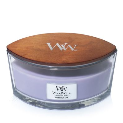 WoodWick Lavender Spa Ellipse Duftkerze 454 g