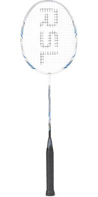 RSL Badmintonschläger Master Speed mit Ashaway Wettkampfbesaitung 100% Carbon/Gra