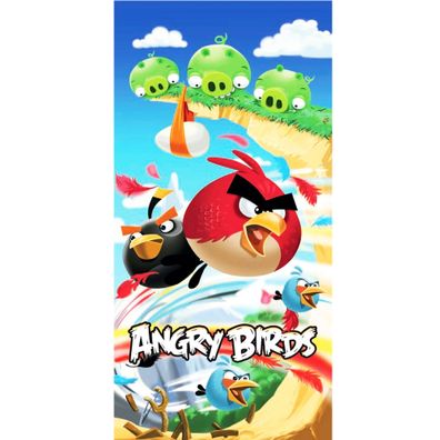 Angry Birds Badetuch Cliffhanger 75x150 cm