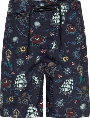 King Kerosin Designer-Badeshorts Sailor