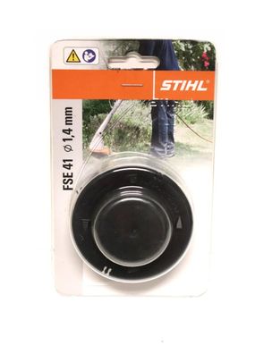 Stihl Fadenspule für FSE 41, Faden 1,4 mm, Mähkopf Spule mit Mähfaden