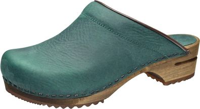 Sanita Damen Clogs Wood-Chrissy Open 1200009W