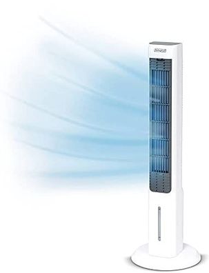 Livington Chill Tower – Klimaanlage mit 3 Kühlstufen, 1,5 l Tank, bis zu 12 Stunden B