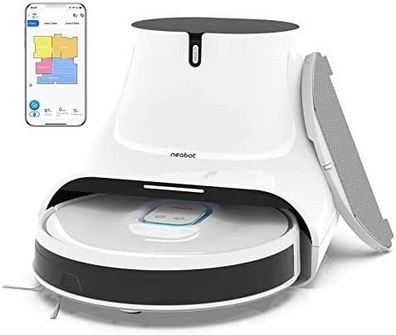 neabot Q11 3-in-1 Roboter-Staubsauger mit Auto-Saugstation, fegt 4000 Pa, starke Saug